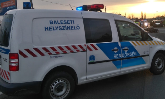 Komoly baleset Velence közelében