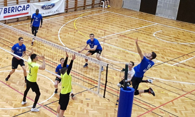 Emléktornával hangolnak a MÁV Előre röpisei