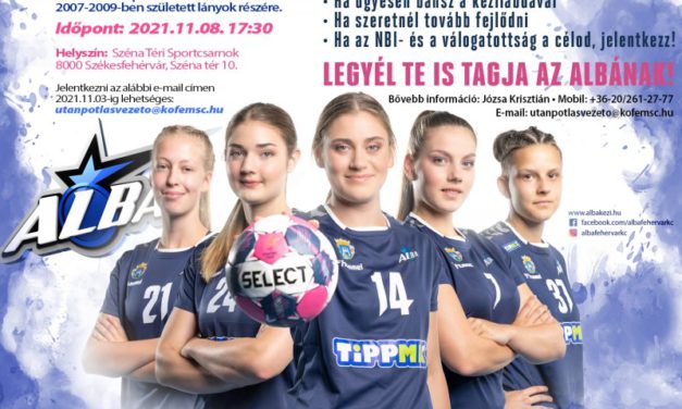 Kézis tehetségeket keres az Alba FKC