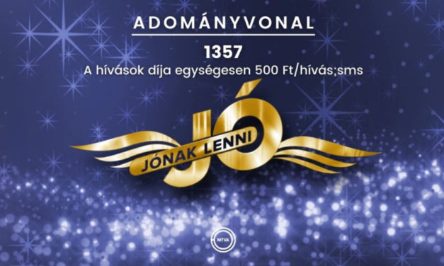 Jónak lenni jó!  – tízmillió feletti a felajánlás
