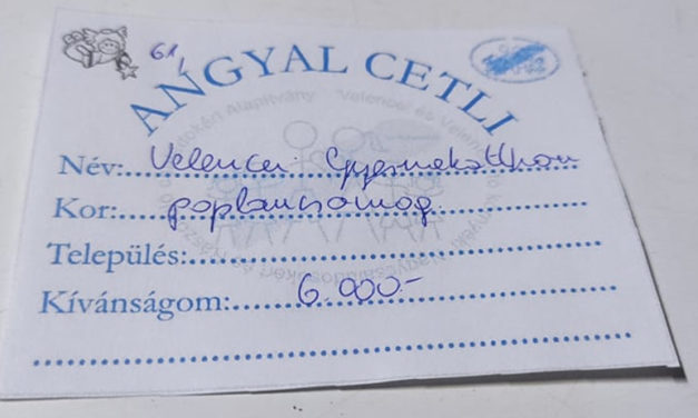 Ismét „önkéntes angyalok” segítenek Velencén