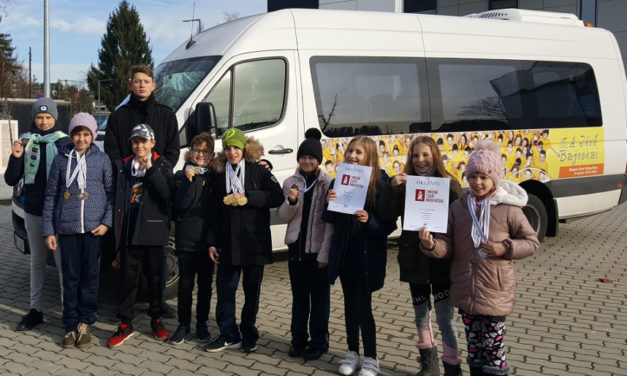 Kaposváron érmekben lubickoltak a Delfinesek