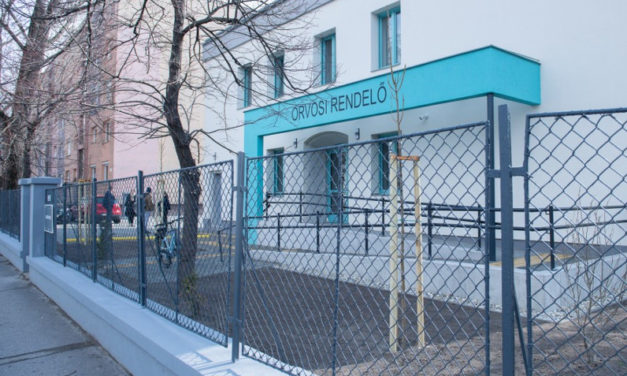 Megújult Szekfű-rendelőben dolgozhatnak