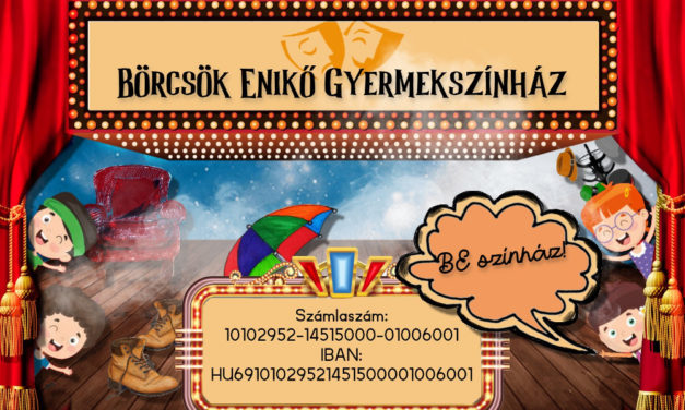 Gyermekszínházhoz támogató kerestetik!