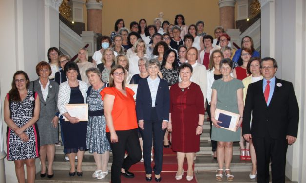 Fehérvári védőnőt is díjaztak