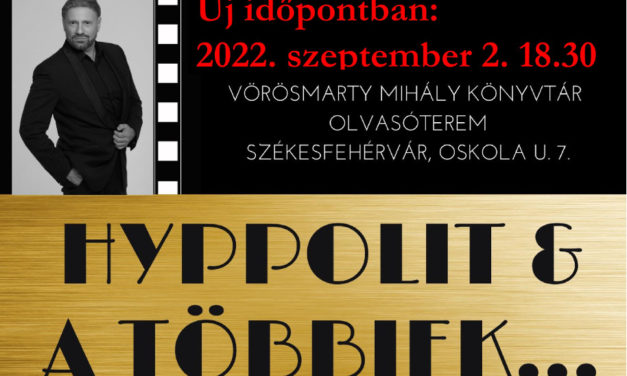 Hyppolit és a többiek a könyvtárban – szeptemberben!