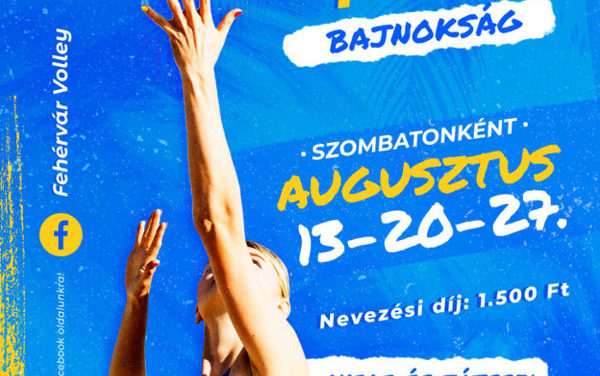 Szombaton startol a strandröplabda bajnokság