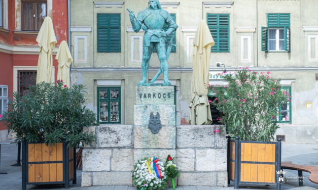 A hős kapitányra, Varkocs Györgyre emlékeztek