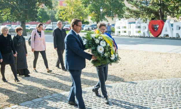 Az aradi vértanúkra emlékeztek Székesfehérváron is