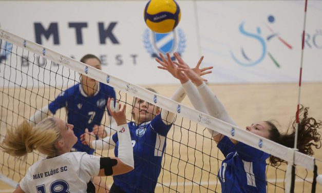 MÁV Előre röplabda: két csapat, 4 pont