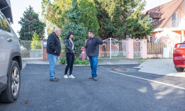 Befejeződött a Técsői utca felújítása