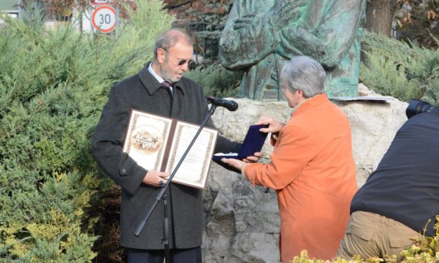 Horváth Miklós Csaba kapta idén a Bory Jenő és Bory Jenőné Emlékérmet