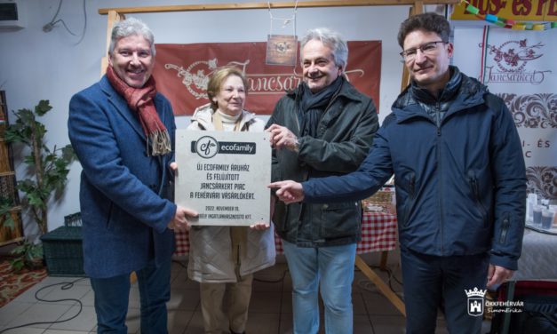 Új EcoFamily áruház és felújított Jancsárkert piac egy helyen