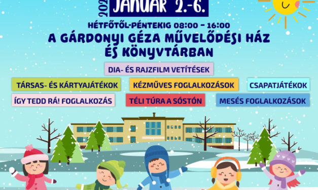 Két táborral várják az iskolásokat január első hetében