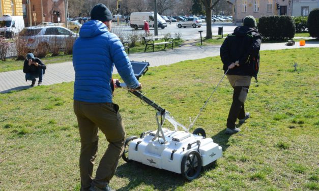 Középkori emlékek nyomában kutatnak a Zichy ligetben