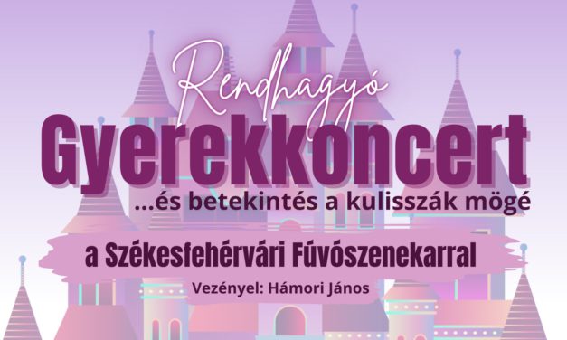 Rendhagyó gyermekkoncert vasárnap