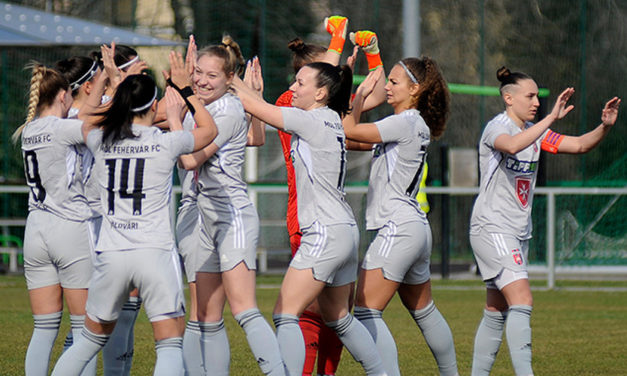 Kulcsmeccset nyert a Vidi női csapata is