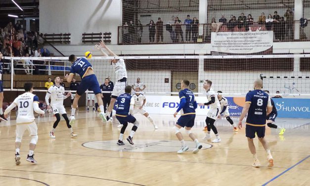 Férfi röplabda: egyenlített a MÁV Előre az elődöntőben!