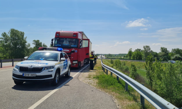 Roadpol ellenőrzés: 107 szabálysértés az utakon