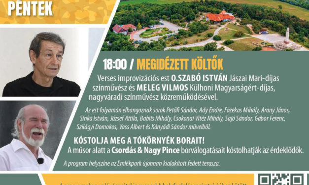 Verses-boros esttel folytatódik pénteken az Emlékparki Nyár