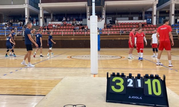 MÁV Előre férfi röplabda: győzelem az első tesztmeccsen