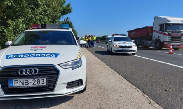 Karambol az M7-en, torlódás a Balaton felé vezető oldalon!