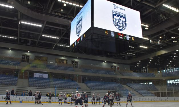 Történelmi jégpróba, hajrában az Alba Aréna kivitelezése!