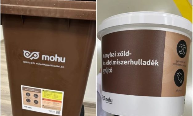 Júniustól hetente kétszer ürítik a biohulladék gyűjtő edényeket a tömbházas övezetekben