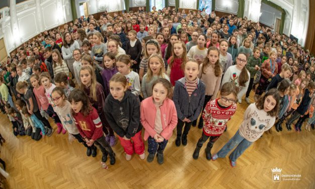Kisangyalok kara vasárnap az első adventi gyertyagyújtáson