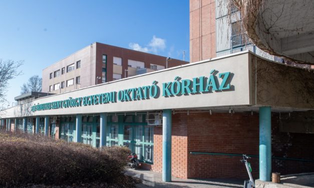 Péntektől látogatási tilalom a Szent György Kórházban