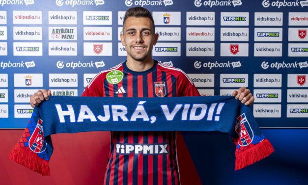 Vidi: válogatott szlovén csatár a fedélzeten!