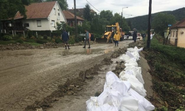 Folyamatosan végzi a Városgondnokság a villámárvizek elleni védekezést