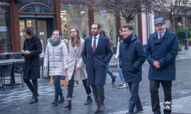 Az Egyesült Arab Emírségek nagykövetét fogadta Fehérvár polgármestere