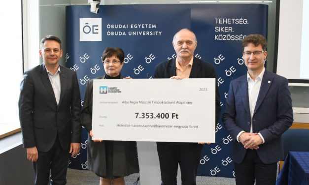 Howmet Aerospace Alapítvány: jelentős támogatás az Óbudai Egyetemnek