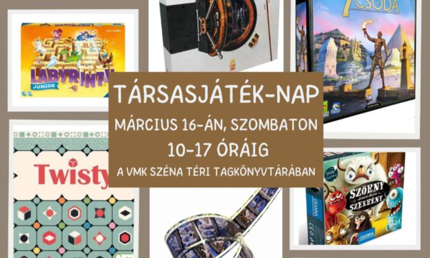 Szombaton újabb társasnap lesz a könyvtárban, hétfőn kötőklub indul
