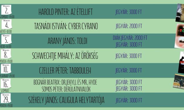 Márciusi előadások a V54-ben