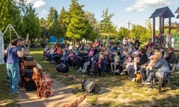 Családi sportpiknik az Öreghegy lábánál