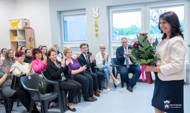 Magyar József Lászlóné kapta a „Bölcsődei Gondozásért” díjat