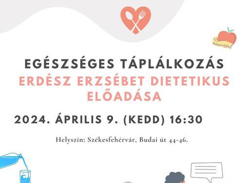 A táplálkozás lesz a téma az Egészségünkre! sorozat következő programján