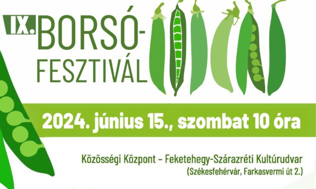 Borsófesztivál szombaton, gyerekprogramokkal