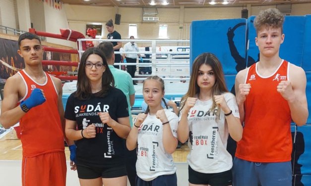 Háromszor állhattak dobogóra az FKSE öklözői Egerben