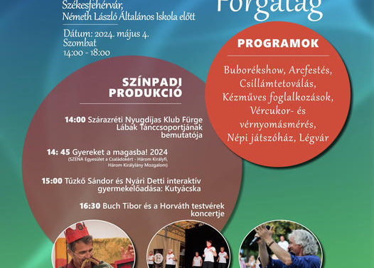 Salétrom utcai Forgatag szombaton a „kígyós” sulinál!