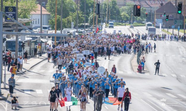 Sportmajális: szakaszos lezárások a felvonulás útvonalán