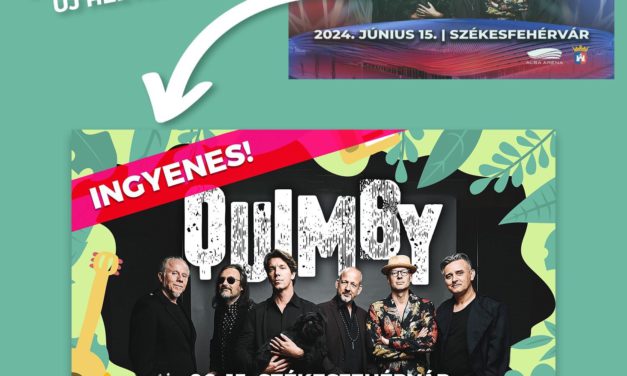 Quimby-koncert lesz a Zichy-színpadon szombat este!