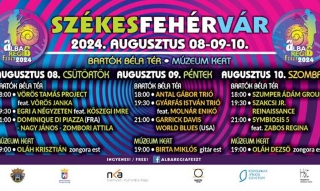 Ismét Alba Regia Feszt – két színpadon remek jazz zenékkel
