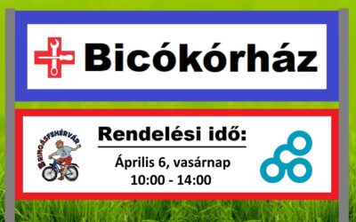 Vasárnap ismét rendelnek a bringadoktorok