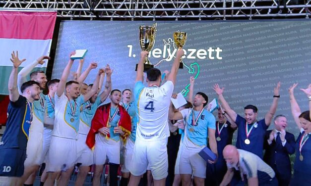 Itt a sporttörténelmi siker! Magyar Kupát nyert a MÁV Előre!!