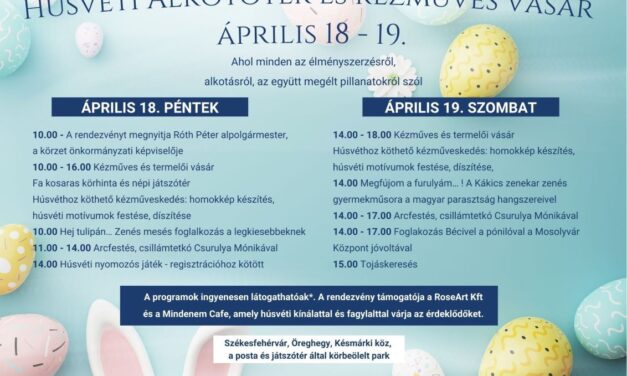 Húsvétváró programok Öreghegyen