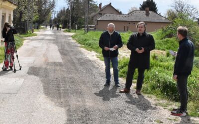 Átadták a munkaterületet, kezdődik a Krasznai és Udvardi utcák felújításának második üteme