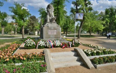 A Sipos Gyula 6. Területvédelmi Ezred csapatünnepe a Zichy ligetben